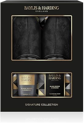 Coffret cadeau de pantoufles de luxe pour hommes au poivre noir et au ginseng - adapté aux végétaliens. DIAYTAR COTE D'IVOIRE est une boutique en ligne généraliste qui propose plus de 300000 références pour satisfaire les besoins de ses clients. Elle est leader dans son secteur en Côte d'Ivoire.