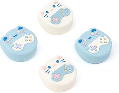 Geekshare capuchons de poignée en forme d'animal mignon compatibles avec nintendo switch /