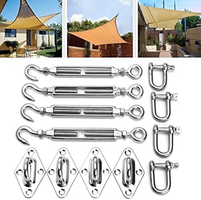 Pièces métalliques de remplacement pour voiles d'ombrage, suspension en acier inoxydable, raccords spéciaux, matériel, boucle à ressort, anneau de crochet 12 pièces. Avec plus de 300000 références de produits, DIAYTAR COTE D'IVOIRE est la plus grande boutique en ligne de Côte d'Ivoire. Elle offre une expérience d'achat en ligne sécurisée et fiable, avec des options de paiement flexibles et des délais de livraison rapides. Les clients peuvent également profiter d'un service client personnalisé et réactif.