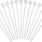 100 pièces 304 épingles à œil en acier inoxydable par danlingjewelry