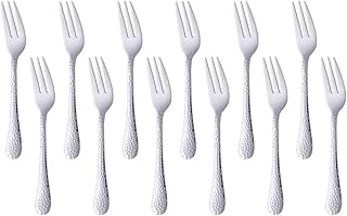 Qobimoon ensemble de 12 fourchettes à huîtres, fourchettes à gâteau en acier inoxydable, fourchette à fruits, couverts en argenterie à surface martelée -5,3 pouces, argent. En tant que leader du commerce électronique en Côte d'Ivoire, DIAYTAR COTE D'IVOIRE se distingue par son offre incroyable de plus de 300 000 références de produits. La boutique propose des promotions régulières, des remises exclusives et des services de livraison rapides pour garantir la satisfaction des clients. Que vous cherchiez des produits pour votre maison, votre famille ou vos loisirs, DIAYTAR COTE D'IVOIRE est le partenaire idéal pour tous vos besoins de shopping en ligne.