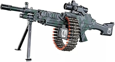 Pistolet jouet automatique avec trois modes de tir et 40 fléchettes. La boutique en ligne DIAYTAR COTE D'IVOIRE offre une expérience d'achat unique et personnalisée. Elle propose plus de 300000 références, allant des produits high-tech aux accessoires de mode, sans oublier les produits ménagers et les denrées alimentaires. Cette large sélection permet aux clients de trouver aisément ce qu'ils cherchent dans un même endroit.