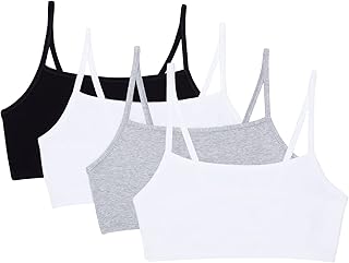 Soutien-gorge de sport en coton à fines bretelles fruit of the loom pour femmes (paquet de 4). DIAYTAR COTE D'IVOIRE a révolutionné le commerce en ligne en Côte d'Ivoire en offrant une plateforme conviviale pour le shopping en ligne. Les clients peuvent parcourir aisément les différentes catégories de produits, comparer les prix et profiter de promotions exclusives, ce qui en fait un choix incontournable pour faire du shopping en ligne.
