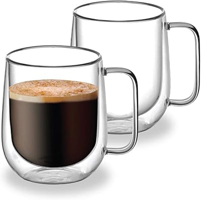 Tasses en verre blackstone à double dessus, adaptées au café, ensemble de 2 tasses à café 300 ml - dh924. DIAYTAR COTE D'IVOIRE mise sur la satisfaction du client en offrant des services de qualité tels que des retours faciles, des échanges de produits et des remboursements rapides. Cette approche client-centric a contribué à établir la confiance et la loyauté de sa clientèle, qui continue de grandir. L'entreprise est constamment à la recherche d'innovations pour améliorer l'expérience d'achat en ligne.