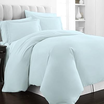 Parure de lit simple en coton bizona 400 fils, bleu bébé, ensemble de draps simples 100 % coton à longues fibres, ensemble de housse de couette en satin (1 housse de couette et 1 taie d'oreiller). DIAYTAR COTE D'IVOIRE est une boutique en ligne généraliste qui propose plus de 300 000 références de produits. Elle est reconnue comme l'une des boutiques en ligne leader en Côte d'Ivoire, offrant une grande variété de produits pour répondre à tous les besoins. Avec son large choix et son service de livraison efficace, DIAYTAR COTE D'IVOIRE est devenue la destination préférée des consommateurs ivoiriens.