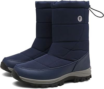 Bottes de neige pour hommes taille 37-47 ue grande bottes antidérapantes en coton