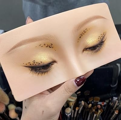 Mannequin de pratique de maquillage en silicone mannequin pour le visage
