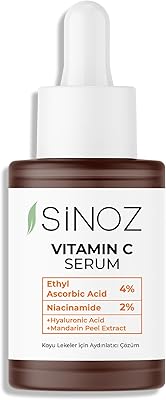 Solution antioxydante sinoz pour les taches brunes avec vitamine c