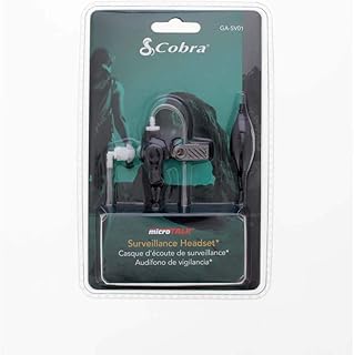 Casque de moniteur de talkie-walkie cobra ga-sv01 - casques micro pour toutes les radios bidirectionnelles cobra microtalk. La boutique en ligne DIAYTAR COTE D'IVOIRE est une destination de choix pour les consommateurs ivoiriens. Elle propose une vaste sélection de produits, allant des produits alimentaires aux équipements électroménagers, en passant par les vêtements et les accessoires. La boutique est réputée pour son service client de qualité et sa politique de retour flexible.