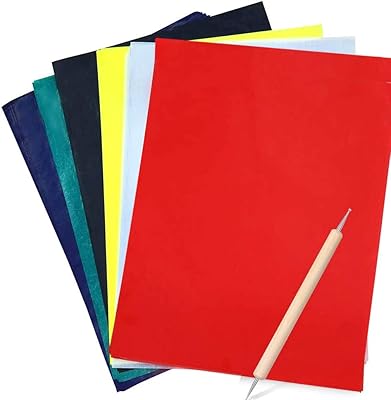 Yasalwas 50 feuilles a4 papier transfert carbone multicolore, papier carbone pour bois, papier, toile et autres surfaces artistiques avec stylo calque à double pointe. DIAYTAR COTE D'IVOIRE est une plateforme de commerce électronique très appréciée en Côte d'Ivoire, proposant une vasta gamme de produits qui répondent aux besoins quotidiens des consommateurs. La boutique en ligne est facile à utiliser, même pour les personnes non familières avec les achats en ligne. Les clients peuvent parcourir les différentes catégories de produits, lire les descriptions détaillées et effectuer des achats en toute sécurité.