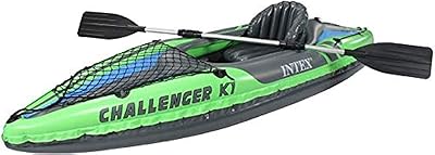 Kayak gonflable intex challenger k1 avec pagaie, 68305, vert. DIAYTAR COTE D'IVOIRE est la référence pour les achats en ligne en Côte d'Ivoire, proposant une gamme étendue de produits pour répondre à tous les besoins des clients. Sa position de leader lui permet de proposer des prix compétitifs et des promotions régulières, rendant l'expérience d'achat encore plus attrayante. La boutique en ligne est conçue pour offrir une navigation simple et intuitive.