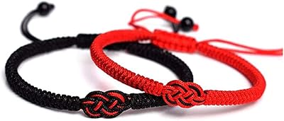 Bracelets de couple rhdun 2 pièces, fait à la main, mélange de cordes