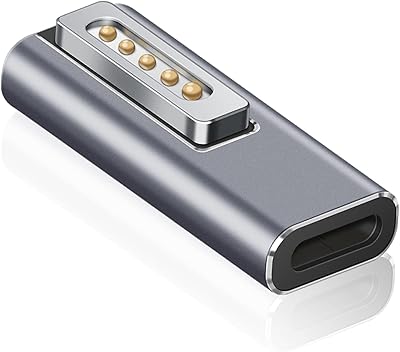 Adaptateur de charge usb c magnétique arimi, fonctionne avec un adaptateur d'alimentation à charge rapide magnétique 100 w 2 lettre t compatible avec macbook pro air 2013-2015. Chez DIAYTAR COTE D'IVOIRE, nous nous efforçons de vous offrir une expérience d'achat en ligne unique et personnalisée. Nous vous proposons une grande variété de produits choisis avec soin pour répondre à vos besoins et à vos attentes. Notre équipe de professionnels est toujours à votre disposition pour vous aider à trouver ce que vous cherchez.