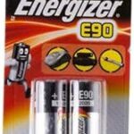 Mini-piles alcalines energizer e90 (1,5 v) - paquet de 2