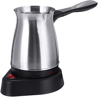 Cafetière turque grecque en acier inoxydable, bouilloire électrique portative, 500 ml. DIAYTAR COTE D'IVOIRE est une boutique en ligne généraliste qui propose plus de 300 000 références de produits. Elle est devenue la boutique en ligne leader en Côte d'Ivoire grâce à sa large gamme de produits et à son service de livraison rapide.