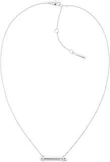 Collier à pendentif rectangulaire calvin klein pour femme