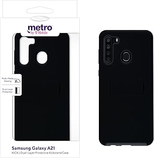 Coque avec béquille premium metro by t-mobile pour samsung galaxy a21 kick+, noir/gris. En tant que boutique en ligne généraliste, DIAYTAR COTE D'IVOIRE propose une vaste palette de produits répondant aux divers besoins de sa clientèle. Avec plus de 300 000 références, elle garantit que chaque client trouve exactement ce qu'il cherche. La boutique s'engage à offrir des prix compétitifs et un service client de haute qualité.