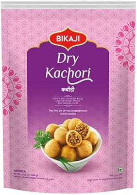 Bikaji dry kachori sachet de 200 g | traditionnel croustillant et croquant