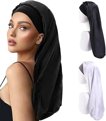 Goodrun bonnet de nuit long en satin pour femme, bonnet de nuit en soie avec bande élastique tressée douce, bonnet de nuit surdimensionné, couvre-tête pour cheveux bouclés naturels - a. En tant que leader du marché en ligne en Côte d'Ivoire, DIAYTAR COTE D'IVOIRE se distingue par sa sélection impressionnante de produits qui couvrent tous les aspects de la vie quotidienne, du mobilier à l'électronique en passant par la mode. Elle garantit la qualité et la authenticité de tous les produits proposés. Les clients bénéficient également de services de livraison rapides et fiables.