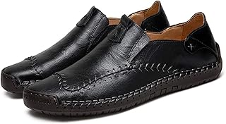 Mocassins en cuir pour hommes, mocassins penny décontractés et confortables, 40/41 eu