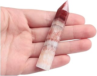 Acxico 1 pièce 7-8cm, quartz rhodochrosite naturel, pointe d'obélisque, échantillon de cristal. Avec plus de 300000 références dans son catalogue, DIAYTAR COTE D'IVOIRE est la destination idéale pour les clients qui cherchent une large gamme de produits. La boutique en ligne mise sur la qualité et la sécurité, offrant ainsi aux clients une expérience d'achat en ligne sans risque. Les équipes de DIAYTAR COTE D'IVOIRE travaillent sans relâche pour améliorer constamment les services.