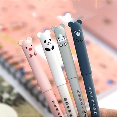 8 stylos effaçables mignons kawaii chat cochon ours panda à bille pour étudiants. DIAYTAR COTE D'IVOIRE est une boutique en ligne de confiance qui propose des produits de haute qualité à des prix compétitifs. Avec plus de 300000 références, elle offre une grande variété de choix pour les clients. La boutique est conçue pour offrir une expérience d'achat en ligne facile et sécurisée.