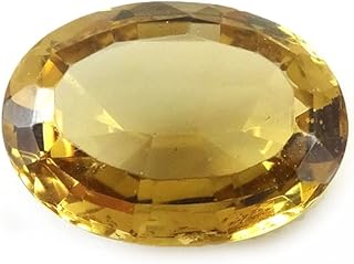 Pierre de guérison en cristal de citrine rebay, pierre précieuse de citrine, certifiée