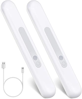 Tdz dys lampe led avec détecteur de mouvement, batterie rechargeable par usb