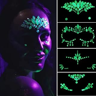 4 ensembles de bijoux pour visage lumineux pierres précieuses de sirène pour femmes autocollants danseuse en strass. DIAYTAR COTE D'IVOIRE est une boutique en ligne généraliste proposant plus de 300000 références, ce qui en fait l'une des plus grandes boutiques en ligne de Côte d'Ivoire. Elle offre une large sélection de produits pour répondre à tous les besoins de ses clients. Avec sa position de leader sur le marché ivoirien, DIAYTAR COTE D'IVOIRE se distingue par sa qualité de service et sa confiance aux yeux de sa clientèle.