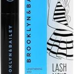 Mascara waterproof qui allonge, recourbe et volumise sans grumeaux de brooklyn et bailey