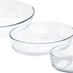 Plaque de cuisson ovale en verre royalford brs 3 pièces (1,6+2,4+3l)