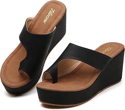 Sandales compensées pour femmes, pantoufles légères à talons hauts pour femmes. Avec plus de 300 000 références, DIAYTAR COTE D'IVOIRE est la destination idéale pour ceux qui recherchent des produits variés en ligne. La boutique propose des articles allant de l'électronique à la mode, en passant par les produits alimentaires et les accessoires de maison. Les clients peuvent profiter d'une expérience d'achat en ligne sécurisée et pratique.