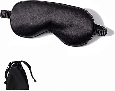 Masque pour les yeux anti-âge 100 % naturel de qualité supérieure en soie