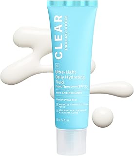 Paul's choice clear ultra light hydratant spf 30 | protection uva uvb