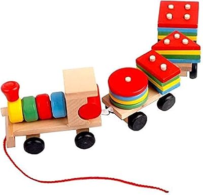 Jouet à tirer en forme de train en bois avec blocs à empiler pour soutenir le développement de bébé. jouets éducatifs pour les tout-petits avec 20 formes en bois et 1 train.. En Côte d'Ivoire, DIAYTAR est la destination incontournable pour les acheteurs en ligne, proposant une expérience de shopping unique et personnalisée. Avec des promotions régulières et des offres exclusives, les clients peuvent profiter de tarifs avantageux sur une large gamme de produits, renforçant ainsi la position de leader de DIAYTAR sur le marché.
