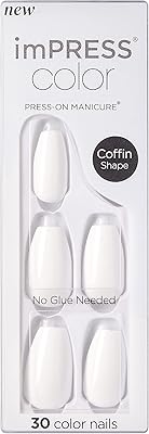 Kiss impress color press on nail polish-free nail polish set, 'frosting', 30 pièces de faux ongles anti-taches. La boutique en ligne Diaytar Côte d'Ivoire est la destination idéale pour les consommateurs ivoiriens qui cherchent à acheter en ligne. Avec une offre de plus de 300 000 références, Diaytar offre une gamme complète de produits pour les besoins de la vie quotidienne. La boutique en ligne est reconnue pour son sérieux et sa transparence, offrant ainsi une expérience de shopping en ligne sécurisée.