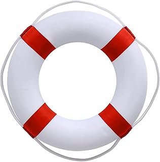 Bouée en mousse, diamètre 48 cm / 18 pouces, rouge et blanc, flotteur de survie avec housse en nylon pour enfants et adultes. DIAYTAR COTE D'IVOIRE est une plateforme de vente en ligne qui se distingue par son offre exhaustive de produits diversifiés, allant des électroniques aux produits alimentaires. Avec plus de 300 000 articles, les clients sont gâtés de choix. La qualité des produits et le service client sont également mis en avant.