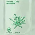 Masque facial coréen formule naturelle apaisante et rosée à l'extrait d'aloe vera