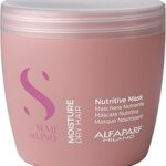 Masque hydratant nourrissant milano semi di lino pour cheveux secs, 50 ml