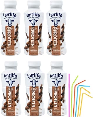 Fairlife fair life nutrition plan shake à la vanille riche en protéines. bouteilles