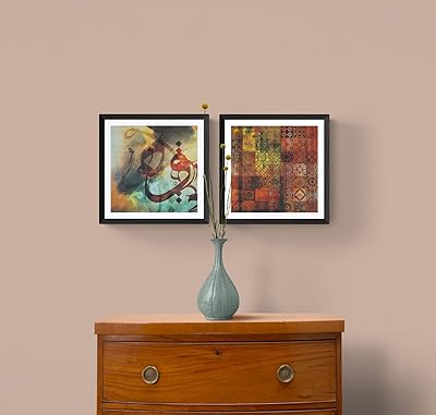 Arabia debtish 1 - paire de toiles. décoration murale pour la maison, le bureau