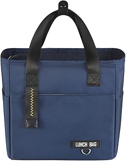 Sac à lunch pour femme, sac à lunch réutilisable imperméable avec poche intérieure