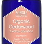 Huile essentielle de bois de cèdre biologique certifiée zongle usda, cedrus atlantica, 1