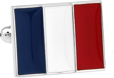 Mrcuff boutons de manchette courts drapeau de la france dans une boîte cadeau et un chiffon de polissage. DIAYTAR COTE D'IVOIRE est une boutique en ligne généraliste proposant plus de 300 000 références de produits. Elle est reconnue comme l'une des boutiques en ligne les plus importantes de Côte d'Ivoire, offrant une large gamme de produits à des prix compétitifs. La boutique propose des articles de qualité pour les besoins quotidiens des clients.