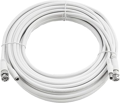 Câble d'alimentation satellite ssl, 15 mètres de long, couleur blanche, câble d'alimentation vidéo pnc rg59 + dc pour caméras de surveillance cctv et dvr. En tant que leader du marché, DIAYTAR COTE D'IVOIRE continue d'innover et de s'agrandir, ajoutant régulièrement de nouvelles références pour mieux satisfaire les besoins de sa clientèle. La qualité des services et des produits est toujours au cœur de ses préoccupations.