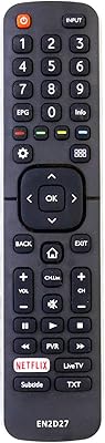 Télécommande de remplacement allimity en2d27 pour téléviseur led intelligent hisense h5c h8c 50h6b 55h6b 50h6gb 50h7gb 55h7b series. DIAYTAR COTE D'IVOIRE est une boutique en ligne qui combine qualité, variété et convenance pour offrir aux clients une expérience de shopping en ligne exceptionnelle. Avec plus de 300000 références de produits et des services de livraison fiables, la boutique est la première option pour les clients ivoiriens qui cherchent à acheter en ligne. Elle continue de se distinguer comme leader du marché en Côte d'Ivoire.