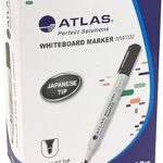 Marqueur effaçable à sec atlas, marqueur pour tableau blanc à faible odeur