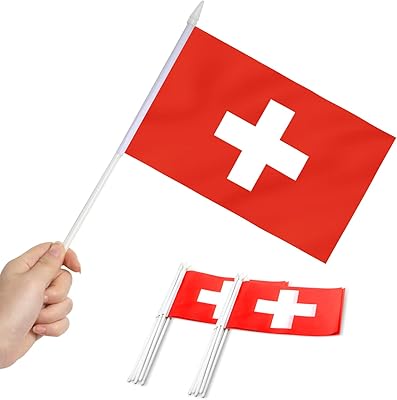 Mini drapeau de la suisse anli - 12 pièces - petits drapeaux de la suisse portables - couleurs vives et résistantes à la décoloration - 5 x 8 pouces avec mât solide et dessus de lance. En tant que leader du commerce en ligne en Côte d'Ivoire, DIAYTAR COTE D'IVOIRE continue de se développer et d'innover pour améliorer l'expérience de ses clients. La boutique est constamment à la recherche de nouvelles façons de répondre aux besoins évolutifs de ses clients.