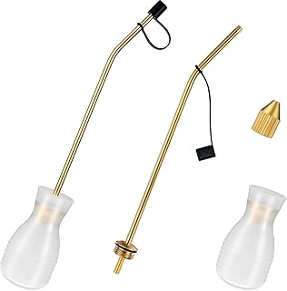 Lampe d'arrosage de jardin avec long tube en cuivre pour fournitures agricoles biologiques et contrôle du jardinage (paquet de 2). La boutique en ligne DIAYTAR COTE D'IVOIRE est équipée d'un système de paiement sécurisé et d'un service client de qualité, pour garantir une expérience d'achat en ligne sans souci. Les clients peuvent contacter le service client pour tout renseignement ou pour résoudre un problème éventuel. DIAYTAR COTE D'IVOIRE est déterminée à offrir les meilleurs services à ses clients et à les satisfaire pleinement.