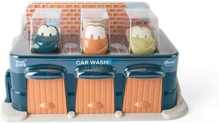 Garage de stationnement en bioplastique dantui avec voiture 3 pièces